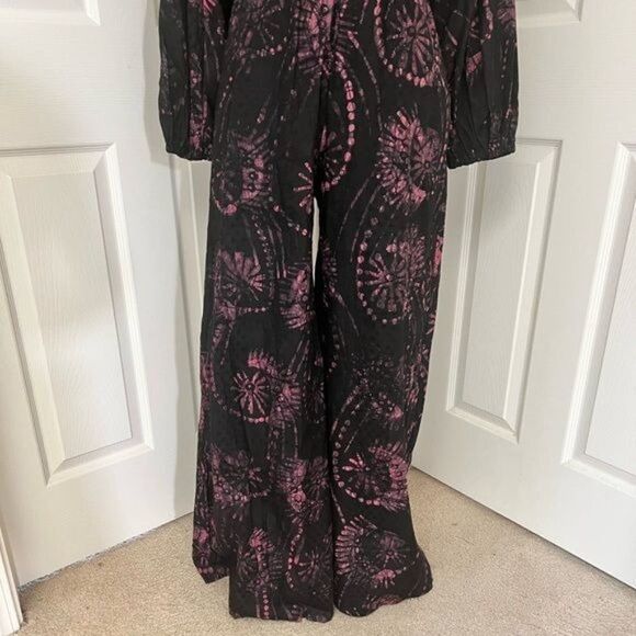 Kahindo Luo Tie Dye Cotton Jumpsuit Size 6 - Picture 11 of 14